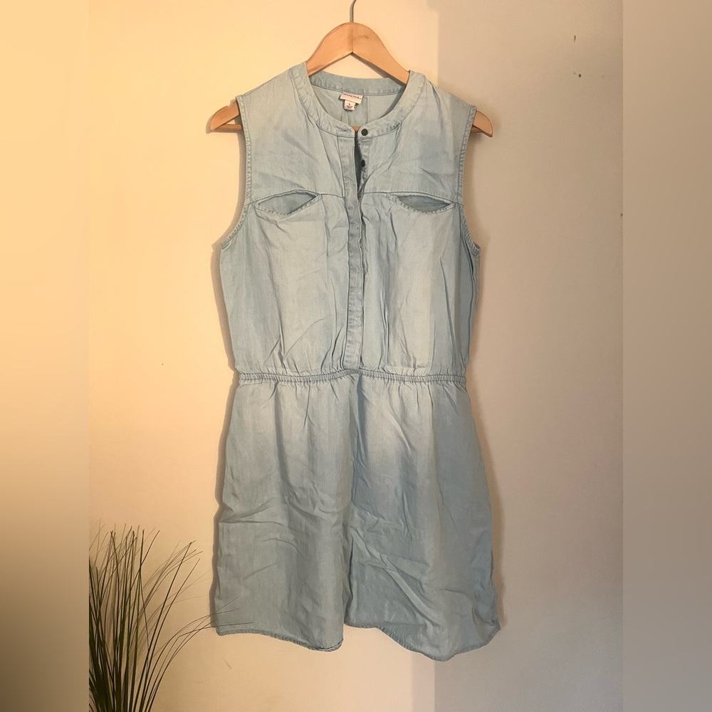 Denim style dress
